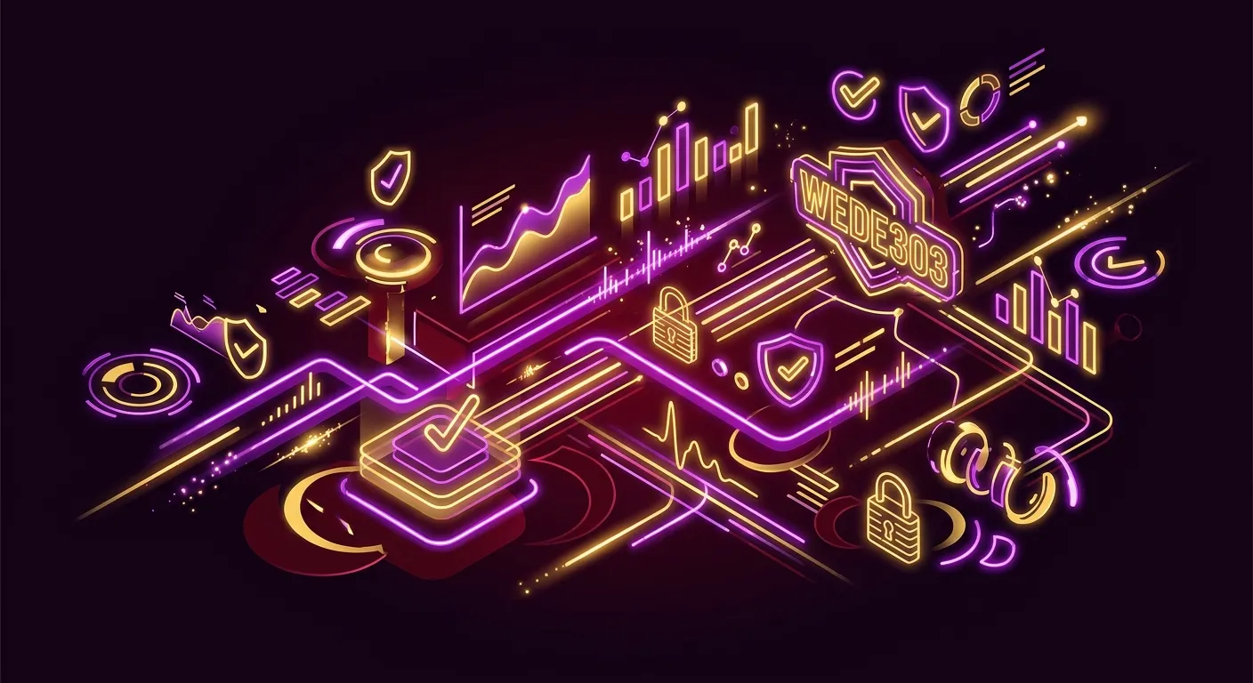 Analisis data pencarian dan verifikasi tautan resmi di WEDE303